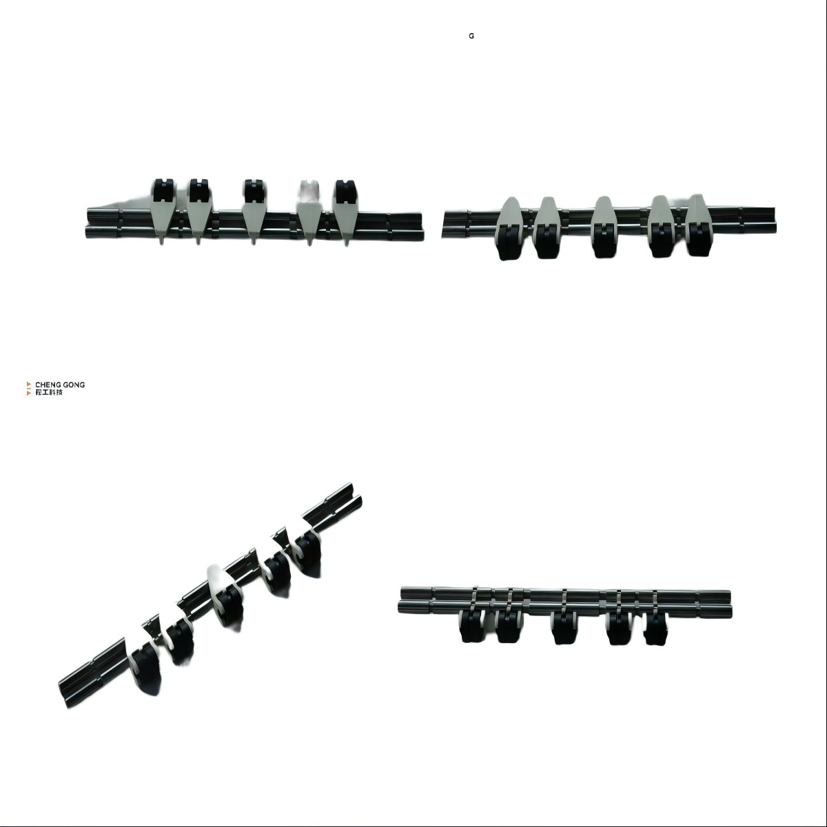 445-0672127 4450672127 ATM Machine Components NCR Roll Guide Shaft Assembly
