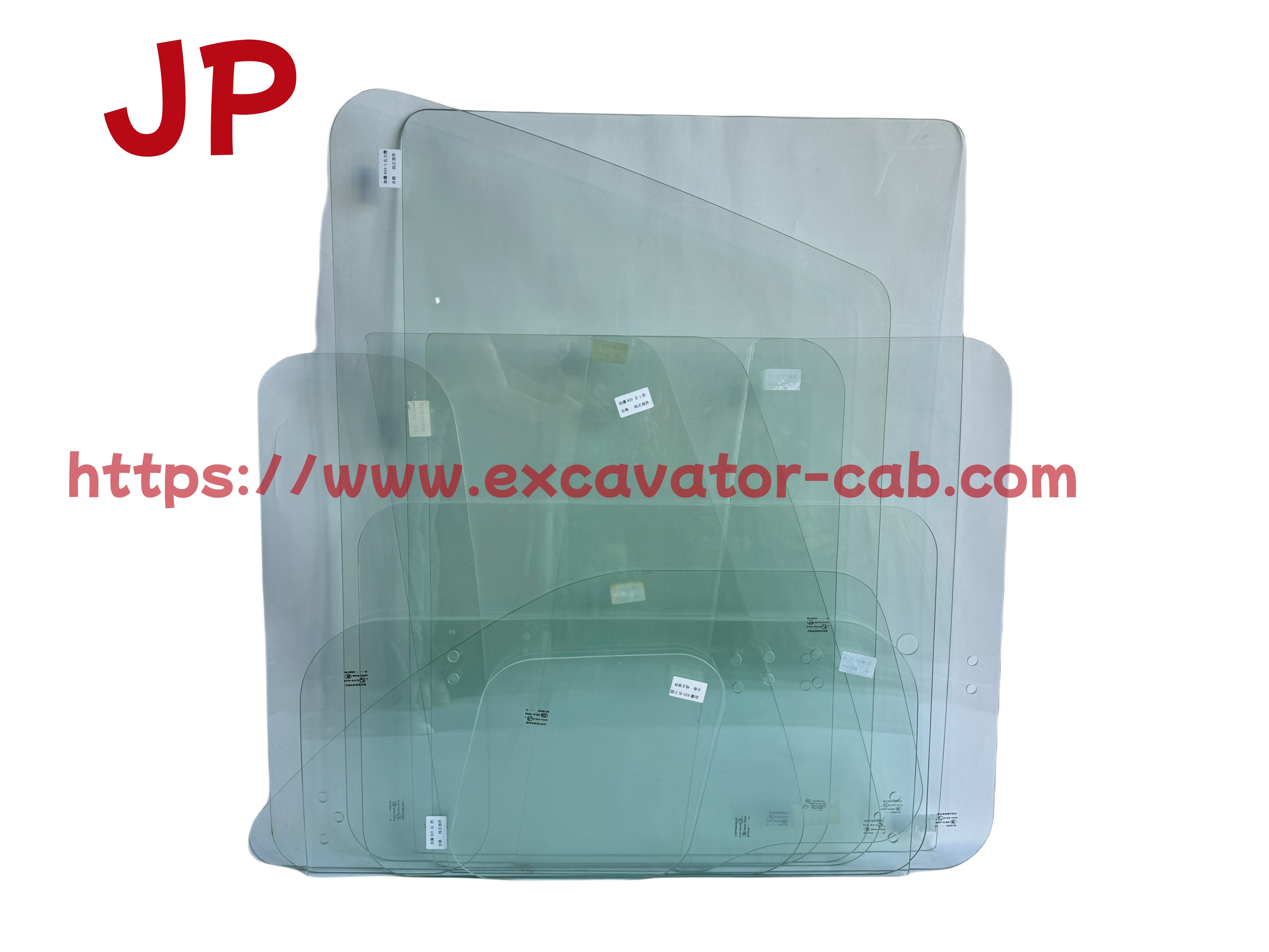Excavator Cab Full Glass For Kato HD820