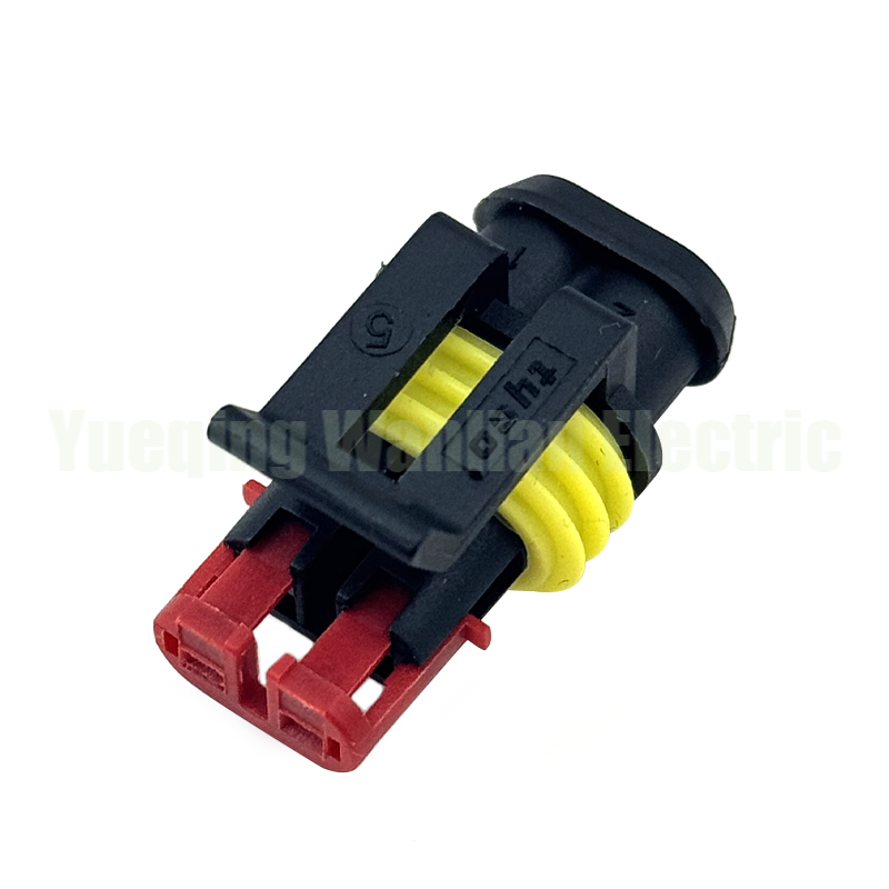 2 Pin 282080-1 1.5mm Series Socket Contacts Connector Discrete Wire Housing
