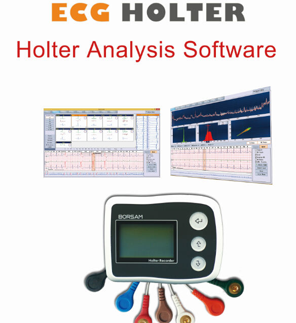 Supply 5-Leads Patient Cable Accessory for 3-CH ECG Holter Monitor BS6930-3 Produced by BORSAM Biomedical