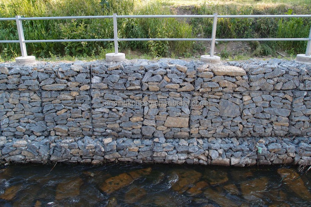 Galvanized/PVC Coated Retaining Wall Mesh Box Wire Mesh for Various Applications