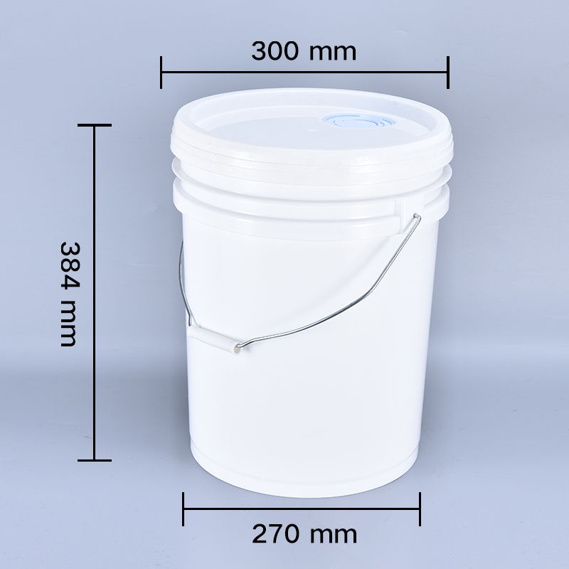 Personalized Logo Printing PP 20l Plastic Oil Bucket for Grade Food Grade Container