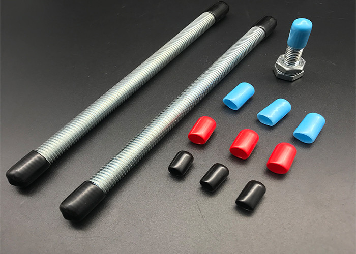 High Quality PVC Rubber Threaded Rod End Caps