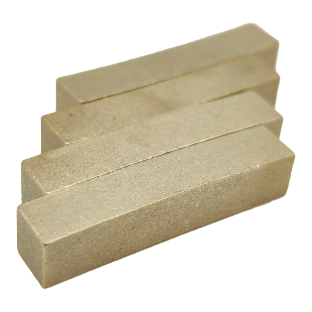 Mix Cutting Marble 40*8*8mm Diamond Sandwich Segment with Yellow Color in Mexico
