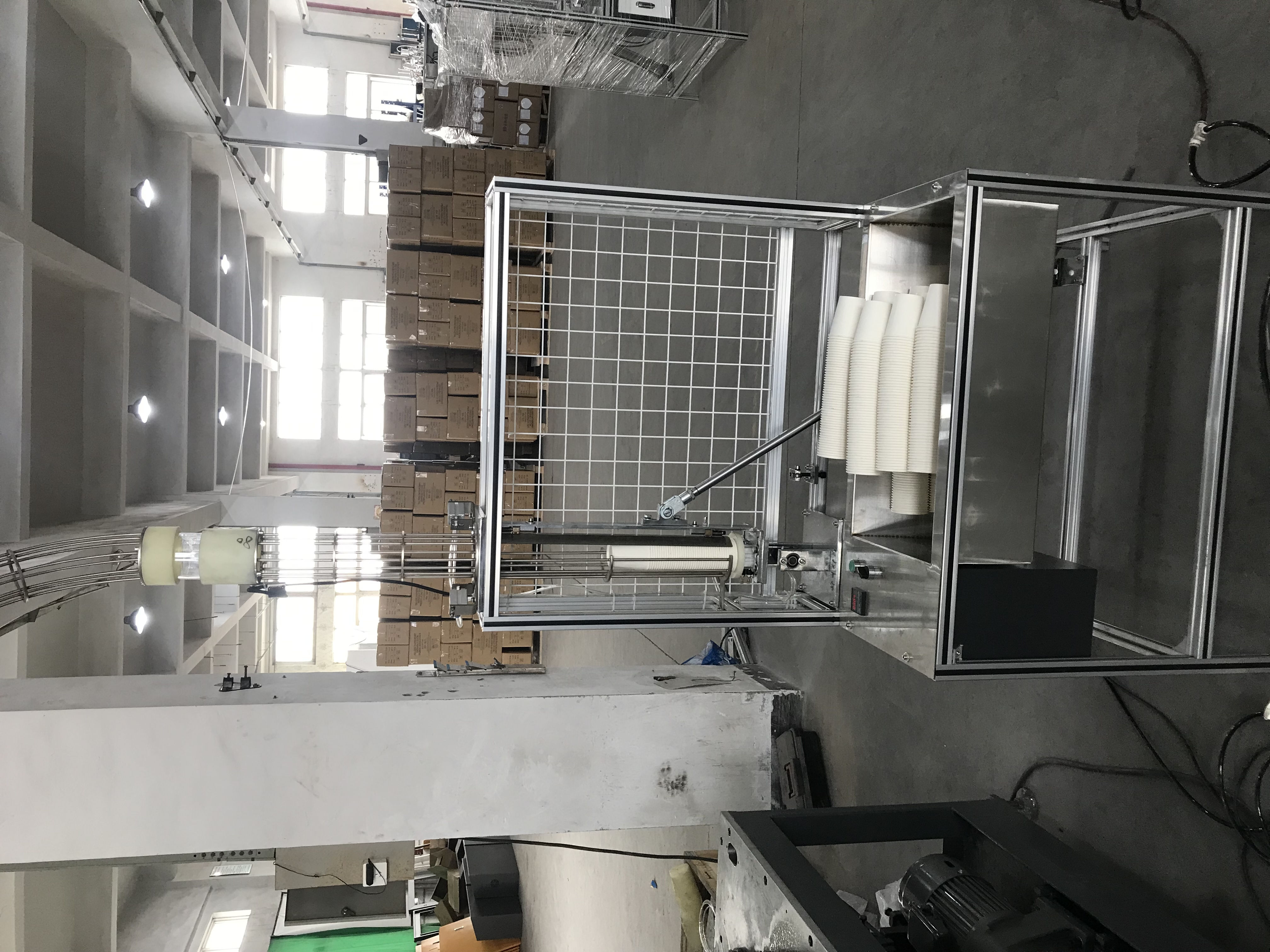 Fully Automatic Paper Tea Cup Production Machine with 1870 kg Weight and 2130x1150x1900mm Size at Best