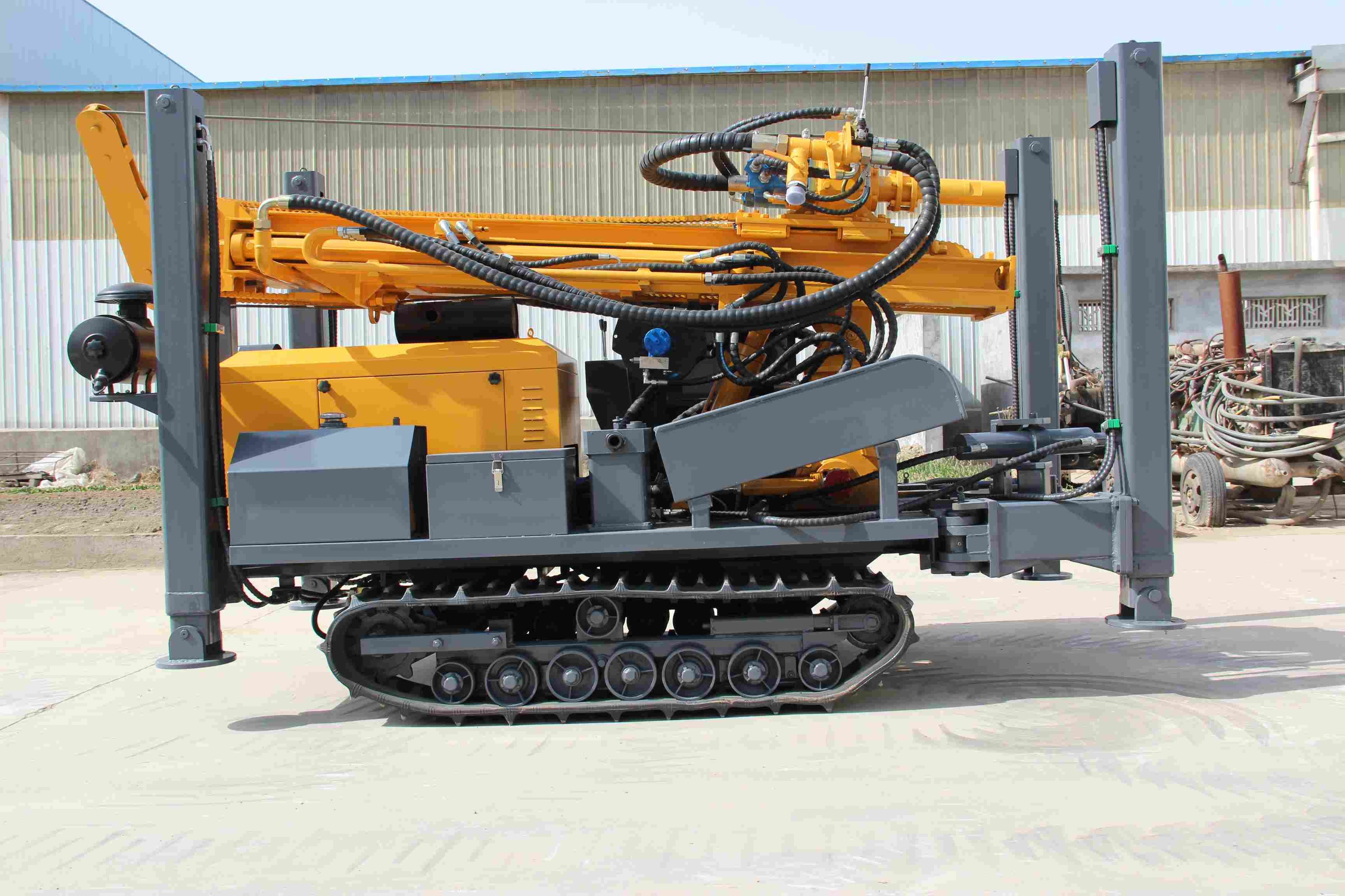 Professional Excavator Chassis Hydraulic Crawler Drilling Rig