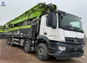 China 2021 Zoomlion 62m Remote Control Boom Hydraulic Truck Mounted Concrete Pump Truck For Sale wholesale