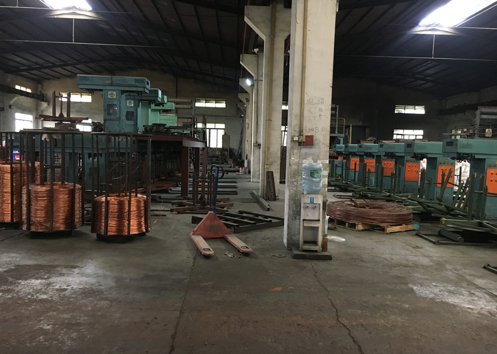 8-17mm Copper Oven Rod Making Plant Upwards Continuous Casting Machine