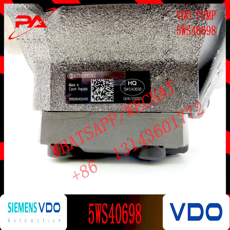 Diesel pump high pressure pump 5WS40698, VDO Diesel Common Rail Fuel Pump A2C93217600, A2C9321760080, 1386941