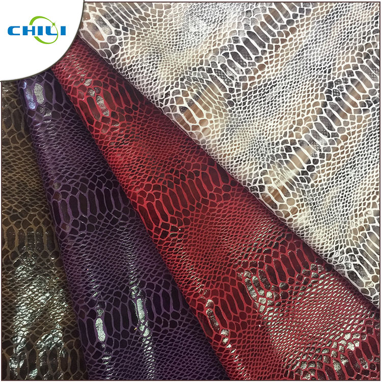 OEM ODM Printed Faux Leather Fabric Bulk Moisture Impervious