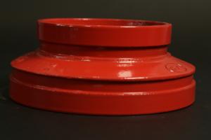 China XGQT07-159x114-2.5 Flanged Concentric Reducer Ductile Iron Grooved wholesale