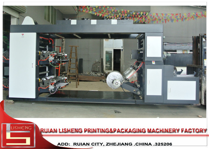 Double Faced Fast Speed Paper Flexo Printing Machines Stack Structure