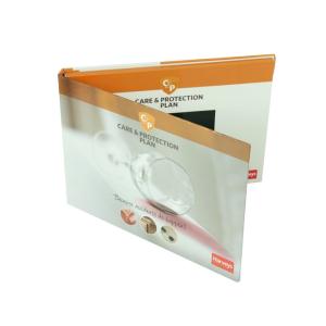 China TFT manufacturer 5 inch landscape A5 ips Lcd Promotional Business Video Gift Card wholesale