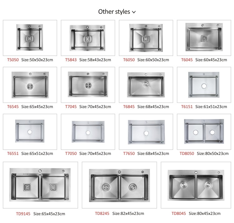 PVD NANO 16 Gauge Deep Kitchen Sinks , 76x50 High End Kitchen Sinks