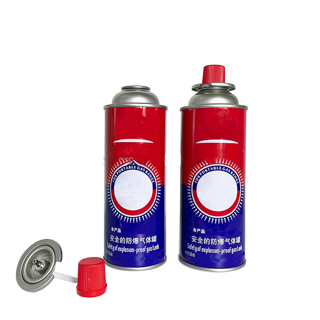 220g Butane Gas Canister 65 X 158 Mm CMYK 4 Color and Panton Color