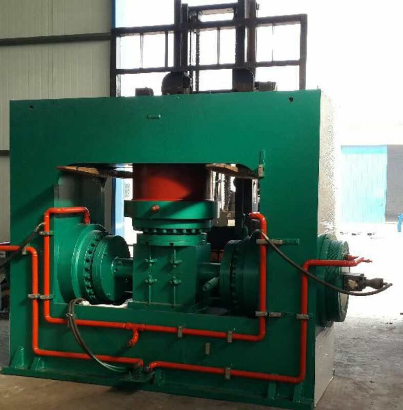 Straight Tee And Reducing Tee Forming Press Machine , Pipe Fitting Machine