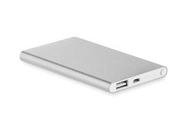 Aluminum Pocket Sized Portable Chargers 4000mAh Compatible With Phone Tablet