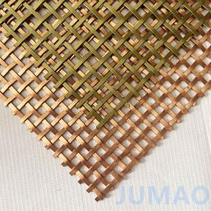 China Customizable Ornadental Architectural Screen Mesh Galvanized Finish wholesale