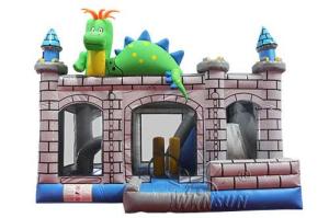 China Chameleon Inflatable Bounce House With Air Blower And Repair Kits wholesale
