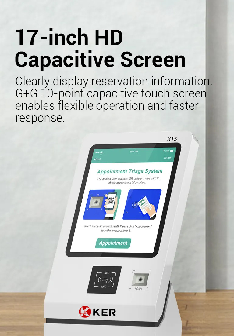 Ticket Print Terminal Machines Kiosk Self Service Terminal