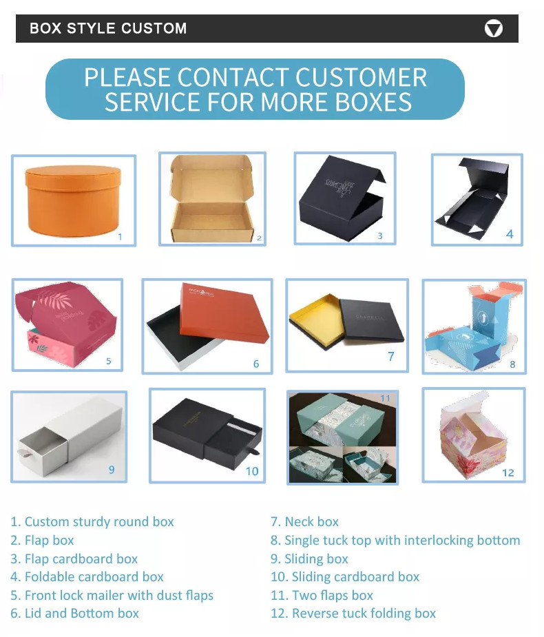 Custom CMYK Paper Gift Box Rigid Cardboard PET Food Clothes T Shirt Shoes Packaging