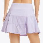 76cm Hip Womens Golf Clothes Pleated Tennis Skirts For Running Workout