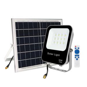 China 167.5*194.5*35mm 30W 5kg Led Solar Floodlight wholesale