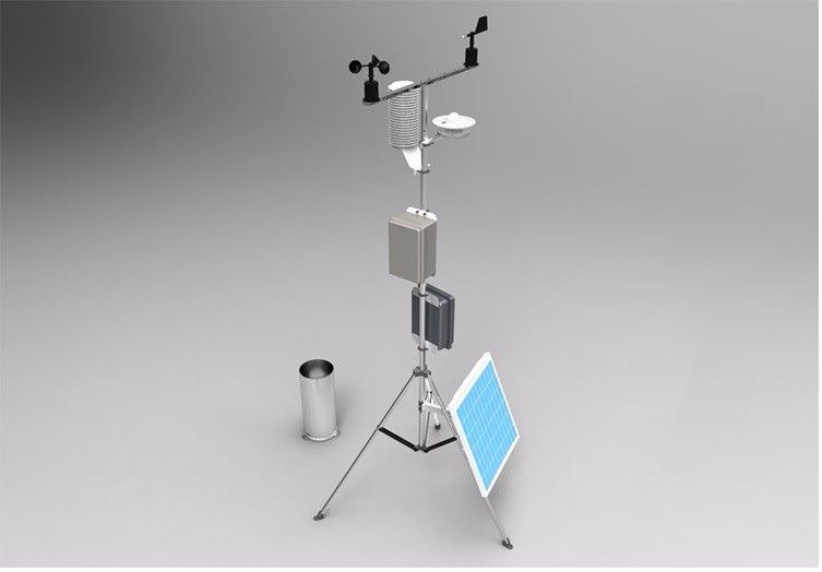 Meteorological Wireless Automatic Industrial Weather Station for Outdoor