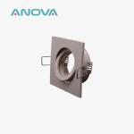 Bamboo Fiber Downlight Enclosure Square Recessed MR16 Downlight Housing