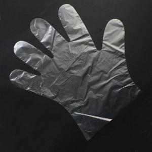 China Eco Friendly Disposable Transparent Plastic PE Gloves Anti Fouling wholesale