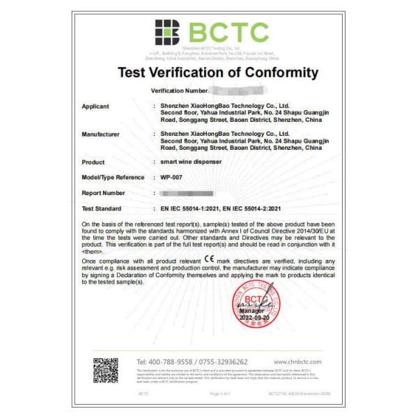 1200mah Rechargeable ABS Food Grade Silicone PP Smart Whiskey Dispenser With LED Touch Screen Display