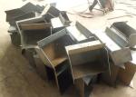 100mm Pitch Chain 0.5m/S 3L Bucket Elevator Carbon Steel Hopper