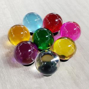 China Directly Buy China Craft Manufacture Best Price home kids clear acrylic ball 50MM gaming resin toy ball Colorful Acrylic ball wholesale