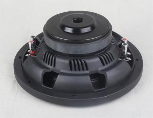 China Neodynium Magnet 8 Inch Shallow Mount Subwoofer Space Saving Dustcaps wholesale