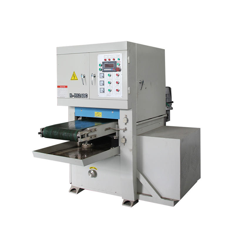 Water Scrub Sander Wire Drawing Machine Deburring Metal Laser Cut Part