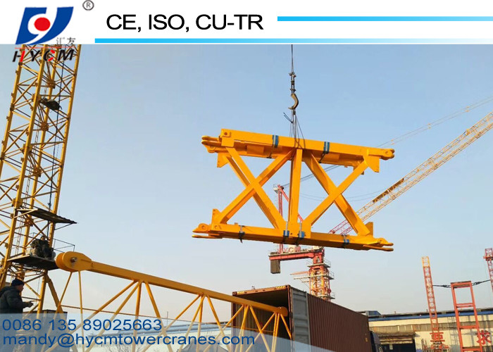 12tons Max. Load 2.5tons Tip Load PT6425 Flattop Construction Tower Crane price for Sale