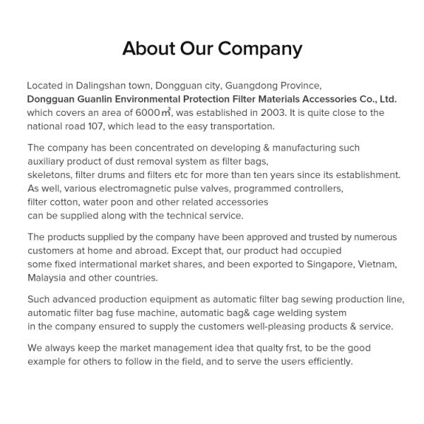 550gsm Durable Meta-Aramid Dust Filter Cloth New Nylon Bag with Polyester Core for Kiln Gas & Clinker Industrial Use