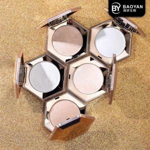 China Planted Face Makeup Highlighter , Private Label Pressed Highlighter Powder wholesale