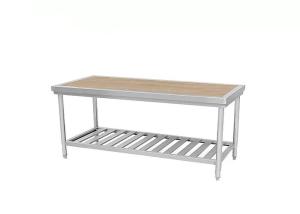 China Customized Wood Surface 1050mm Stainless Steel Catering Equipment wholesale