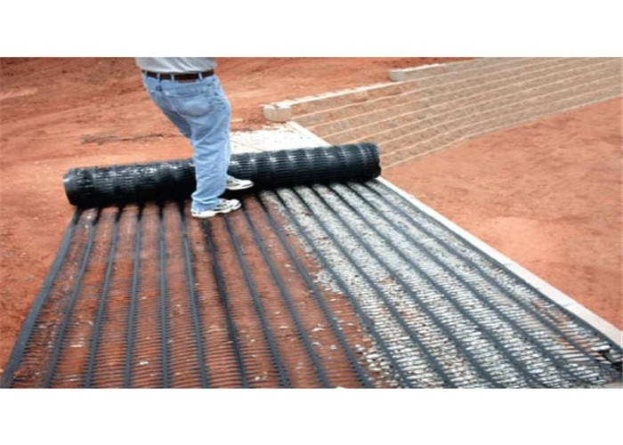 Foundation Support Anti Corrosion 60kN/M Uniaxial Plastic Geogrid