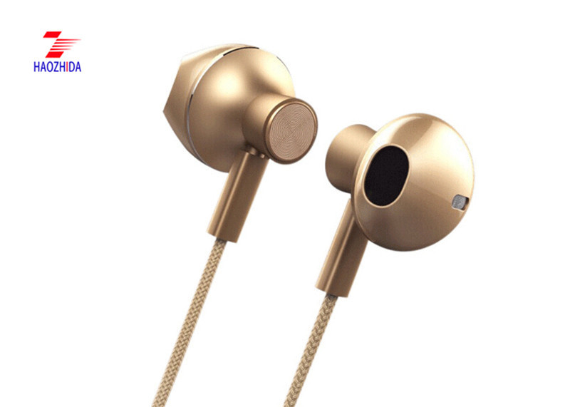 HZD1817E Chinese supplier universal mobile phone wired earphone with mic handsfree Impedance:32Ω±20％ Sensitivty:108±3dB