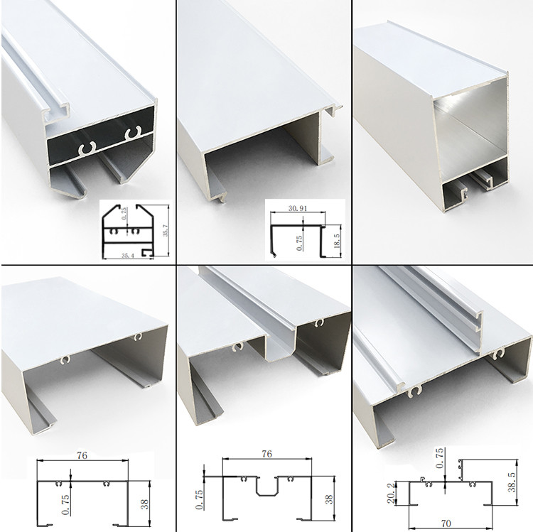 6061 Aluminium Window Profile , ODM Thermal Break Aluminum Profile T6