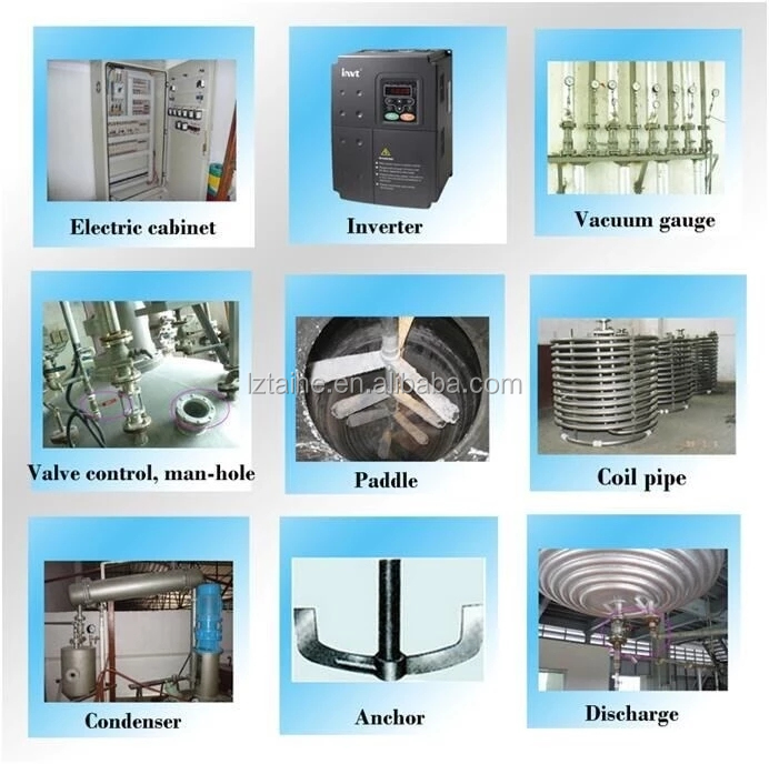 100L Acrylic Resin Reactor for Saponification Urea Production and Triple Jacketed Leaching