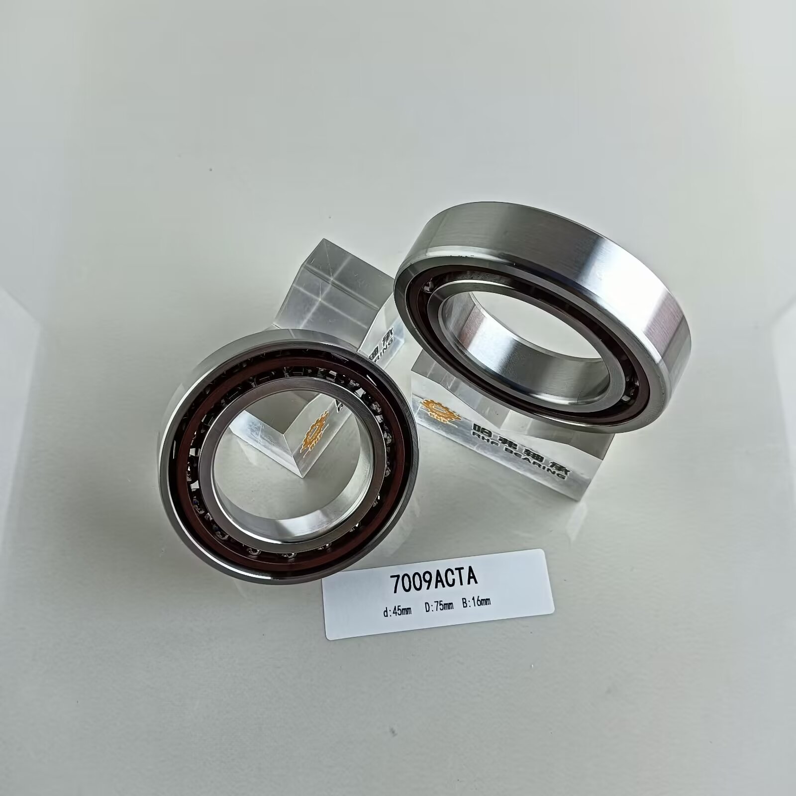 7009AC Angular Contact Ball Bearing 45*75*16mm Single Row for Industrial Machinery