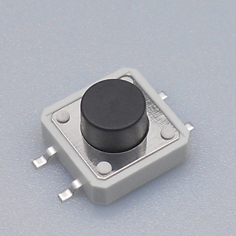 Orange Button Blue House Silent Tactile Switch 160 ± 50 , 260 ± 50 Gram Force Options