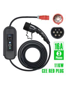 China 32A SAEJ1772 Fast Charging Electric Car Port At Home 3 Pin IP54 wholesale
