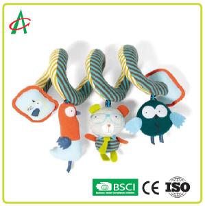 China 40X28CM Spiral Pram Toy BPA Free Safety Material CE certificate wholesale