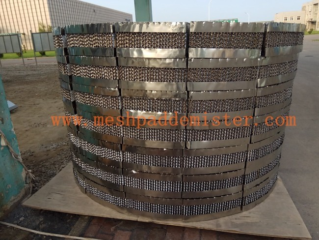 30% Higher Capacity Advanced Column Distillation Packing 452Y