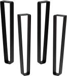Modern Mid Century Farmhouse Metal Iron Furniture Legs Sturdy Heavy Duty Hairpin