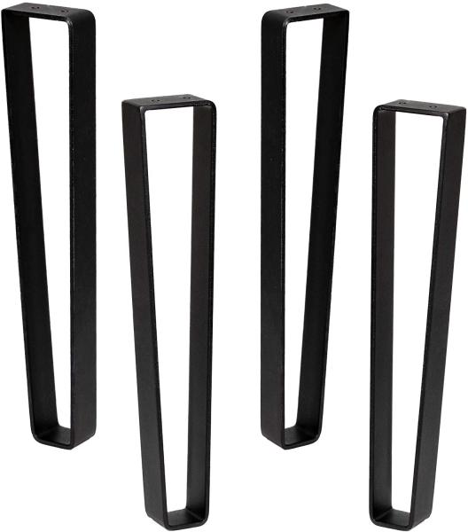 Modern Mid Century Farmhouse Metal Iron Furniture Legs Sturdy Heavy Duty Hairpin